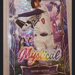 2025  Topps Shohei Ohtani mystical Holo foil 