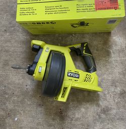 RYOBI ONE+ 18V Drain Auger (Tool Only)