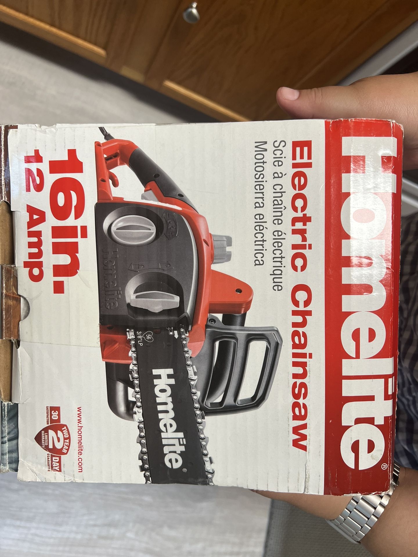 Homelite 12 AMP Electric Chainsaw 16 Inch