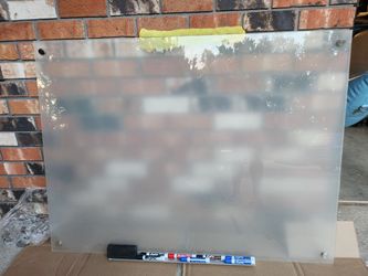 Glass Whiteboard 3 ft x 4ft