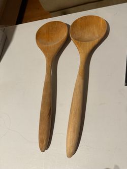 Large Wooden Cooking Spoons