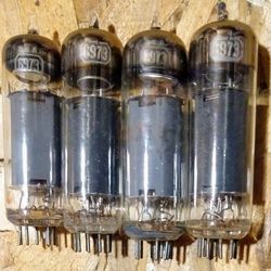 4 Pcs. 6973 Guitar Amplifier Output Tubes