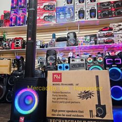 KAROKE 10" SUB - 18000w Bocina Bluetooth Speaker 🔊EL MEJOR SONIDO 🔊READY FOR BIG PARTIES⚡️🎶🎶🎶