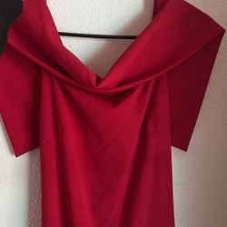 Red Mermaid Dress Stretchy size M $25