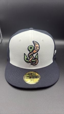 New Era Gwinnett Stripers Anchor & Worm 59FIFTY Fitted Hat 7⅜