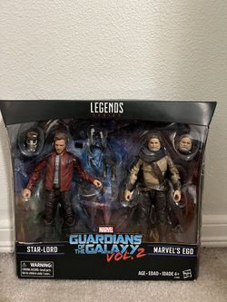 Marvel Legends Guardians Of The Galaxy Vol 2 Starlord And Ego 2 Pack 