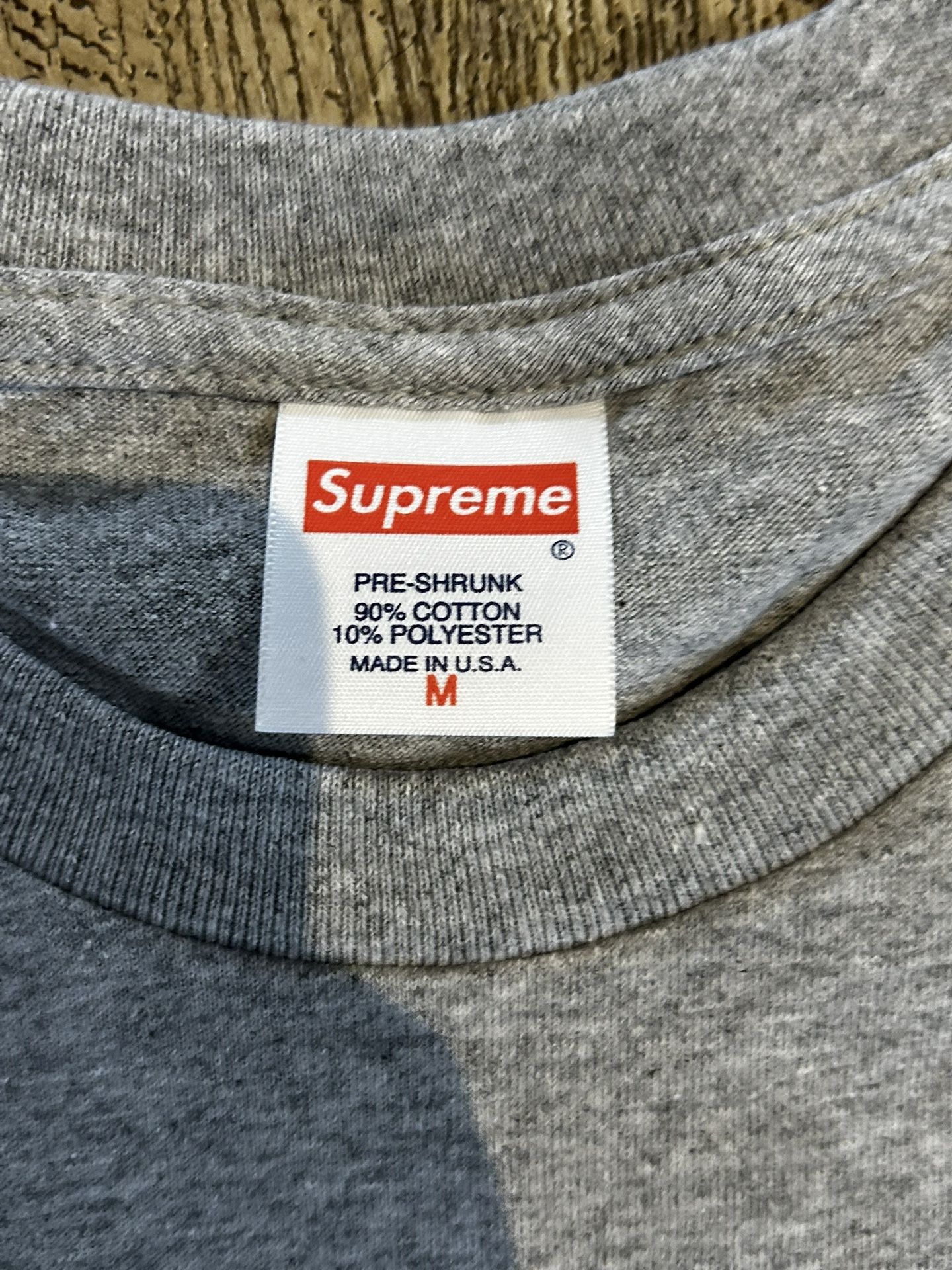 Blank Grey Supreme Shirt
