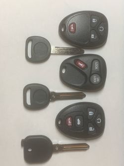 Chevy silverado key, Chevy equinox key, Chevy monte carlo key, Chevy malibu key, GMC yukon denali key, cadillac Escalade key, GMC Sierra key, GMC sono