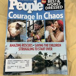 People Magazine Special Double Issue  Courage In Chaos