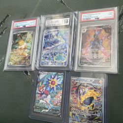 Pokemon Cards And Slabs