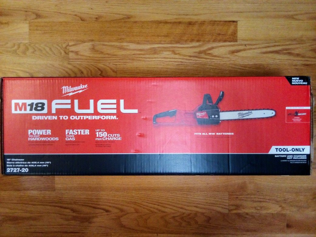 Milwaukee M18 Fuel 16" Chainsaw