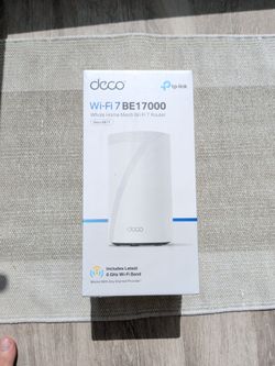 Tp-Link BE17000 Wifi 7 Router - New, Sealed