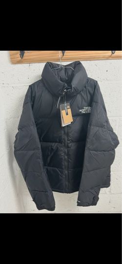 North face puffer jacket black size xlarge