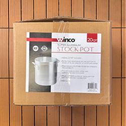 Winco Aluminum 20 Quart Stock Pot $20