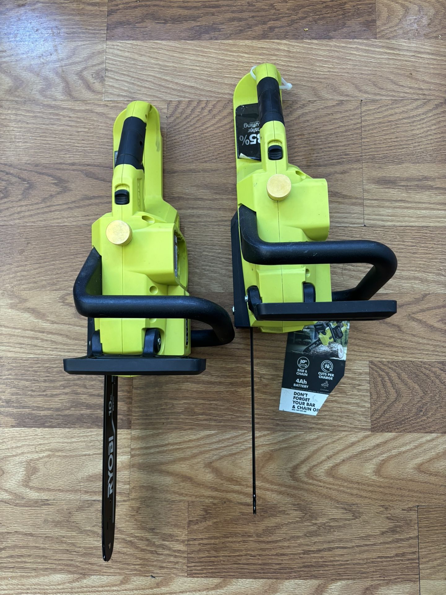 Chainsaw 10” Brushless Cordless 18v Kit