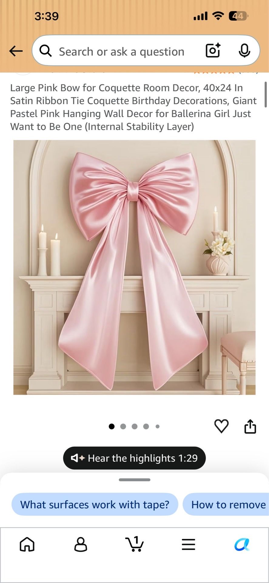 Bow Theme Party Supplies