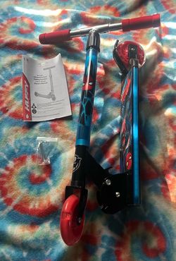 Huffy Spider-Man Kids Folding Kick Scooter