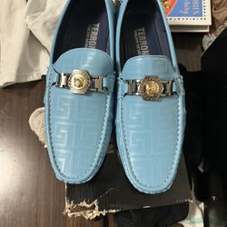 mens 11 baby blue dress shoes 