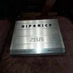 $100 1200 Watt Hifonics Zeus Amp