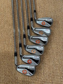 TaylorMade R11 Iron Set 4,6,7,8,9, AW KBS Tour 90