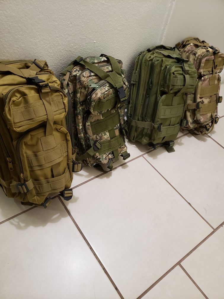 Small tactical backpack
