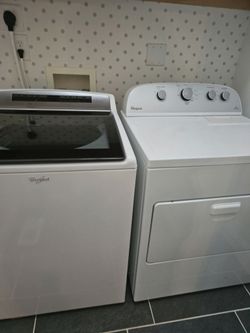 Whirlpool Washer and Dryer Set