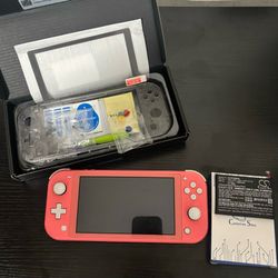 Nintendo Switch Lite Coral Pink