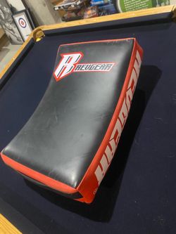 Bowing martial arts combat kick shield