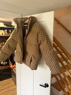 Gucci x Balenciaga The Hacker Project BB Monogram Puffer Jacket