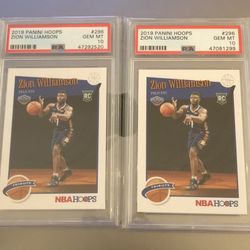 Zion Williamson Hoops Tribute PSA10