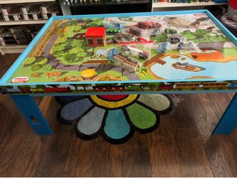 Thomas Trains & Wooden Railway Table