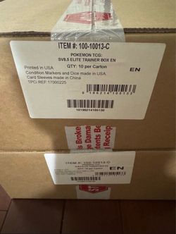 Prismatic Evolutions 10x ETB SEALED CASE