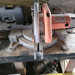 12" Compound Slide Miter Saw W/Lazer 