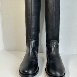 Tory Burch 'Simone' leather over-the-knee boots.SIZE 8.5