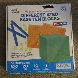 Base 10 Blocks Magnets