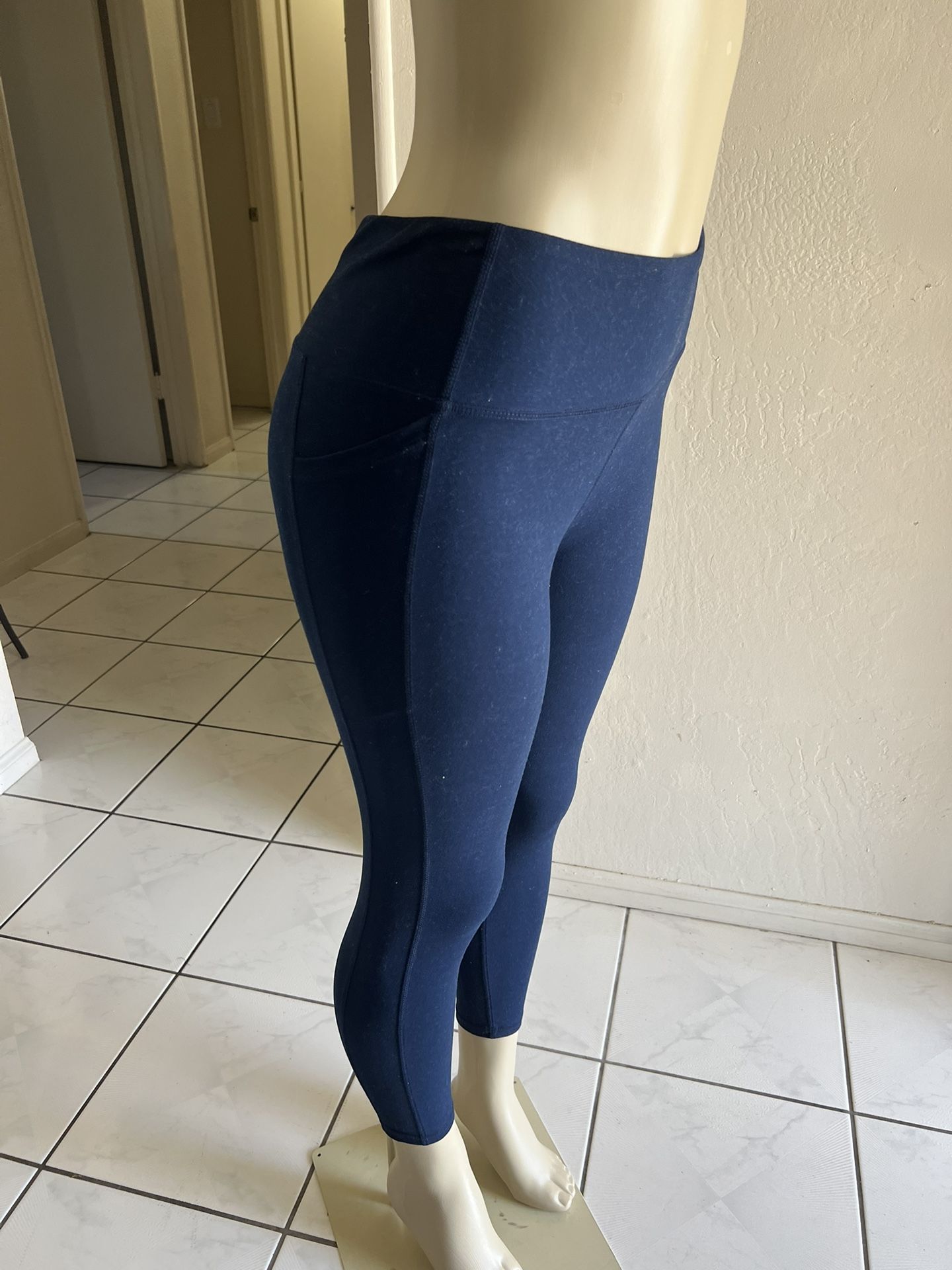 Navy Blue Leggings Size Medium