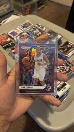 Kawhi Leonard 2024-25 Prizm Basketball True Purple Prizm /99 189