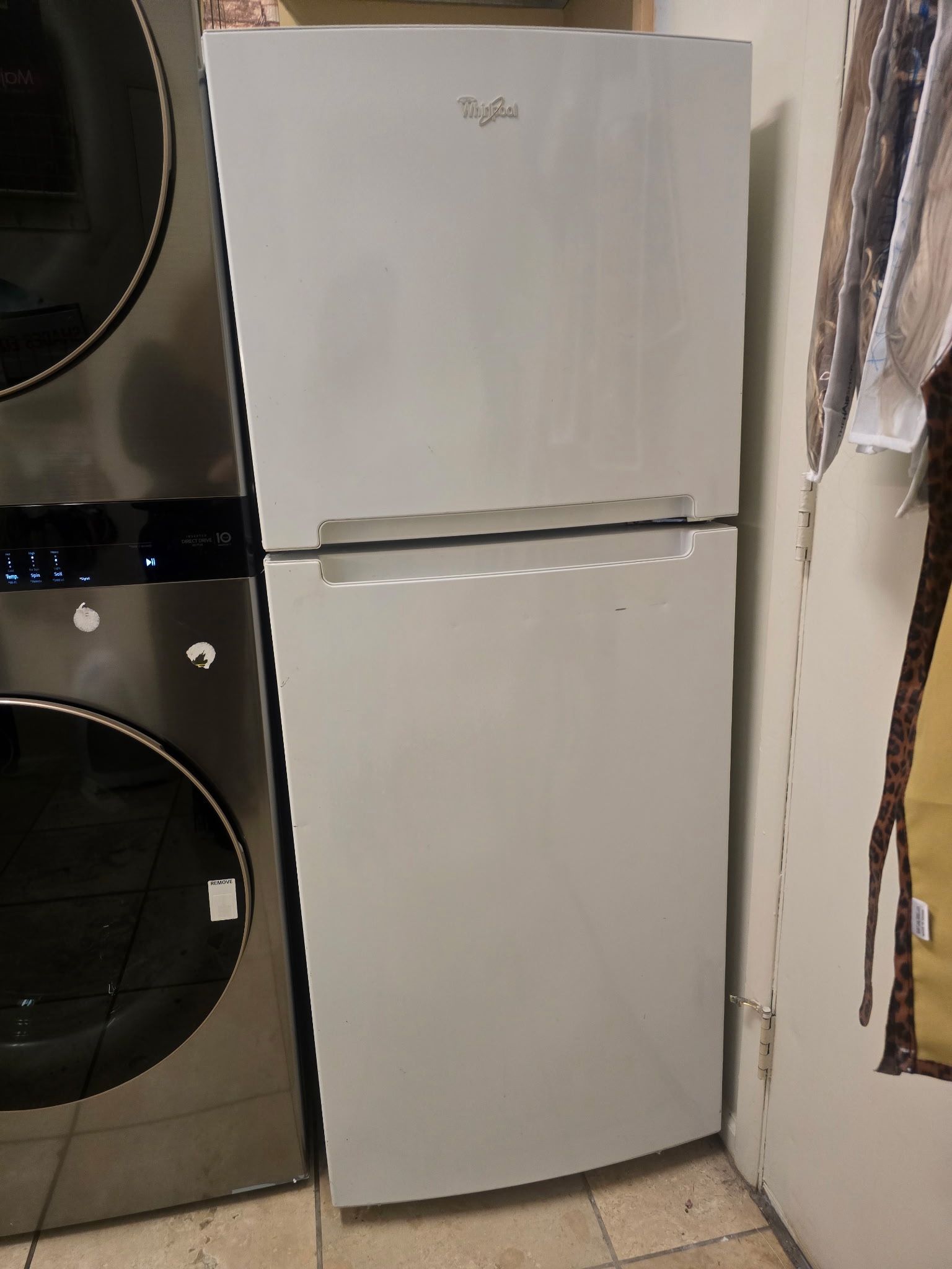 Whirlpool Refrigerator/freezer White Come And Get It!!!