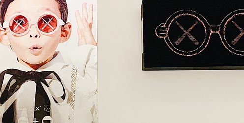 Kaws 2020 Sons + Daughters Kids Sunglasses Pink New In Box