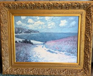 Ethan Allen Large Frame Monet Picture