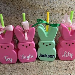 New. Custom personalized Easter kids cups