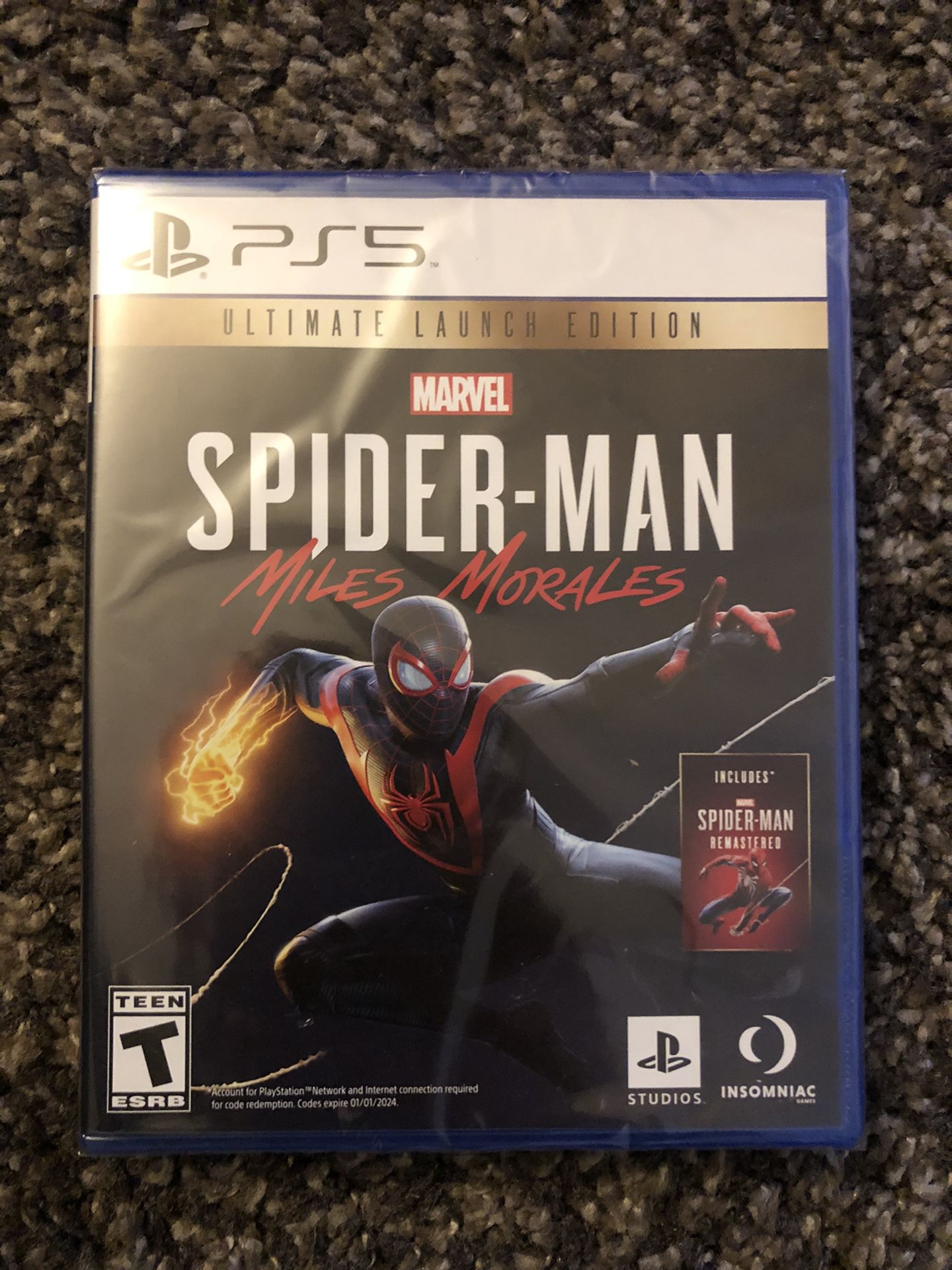 PS5 Spider-Man Ultimate Launch Edition (Brand New) Video Game PlayStation 5
