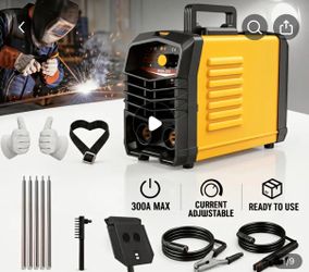 Stick welder with accessories