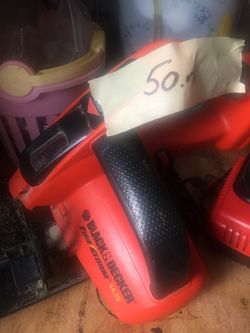 Black and decker drill w/charger