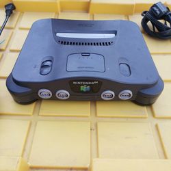 Nintendo N64 system console