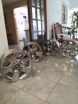 4 wheel # 20 chevy cilverado