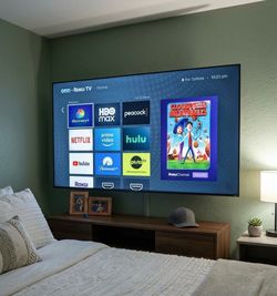 65" onn. Roku TV - Premium Model with Dolby Vision (Mint Condition)