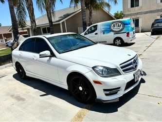 Mercedes C250 white