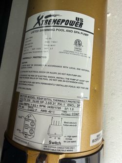 XtremepowerUS 2HP Pool and Spa pump