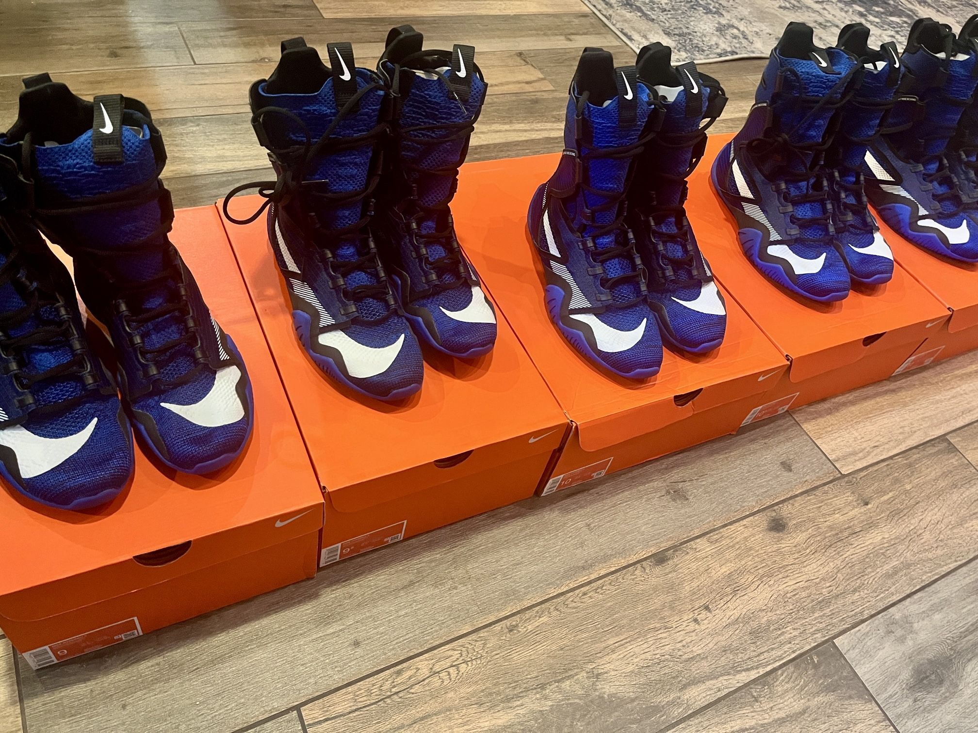 Nike HyperKO Boxing Shoes Blue